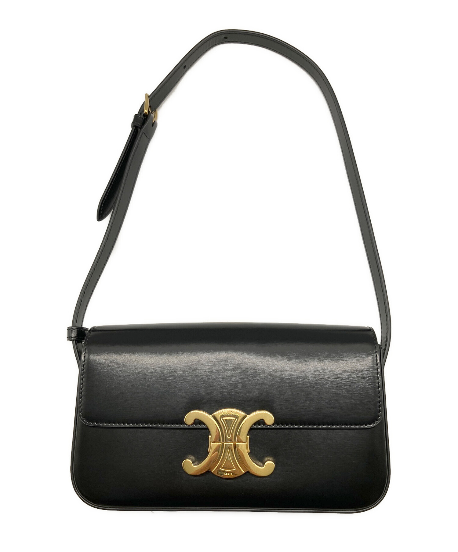 中古・古着通販】CELINE (セリーヌ) トリオンフショルダーバッグ 