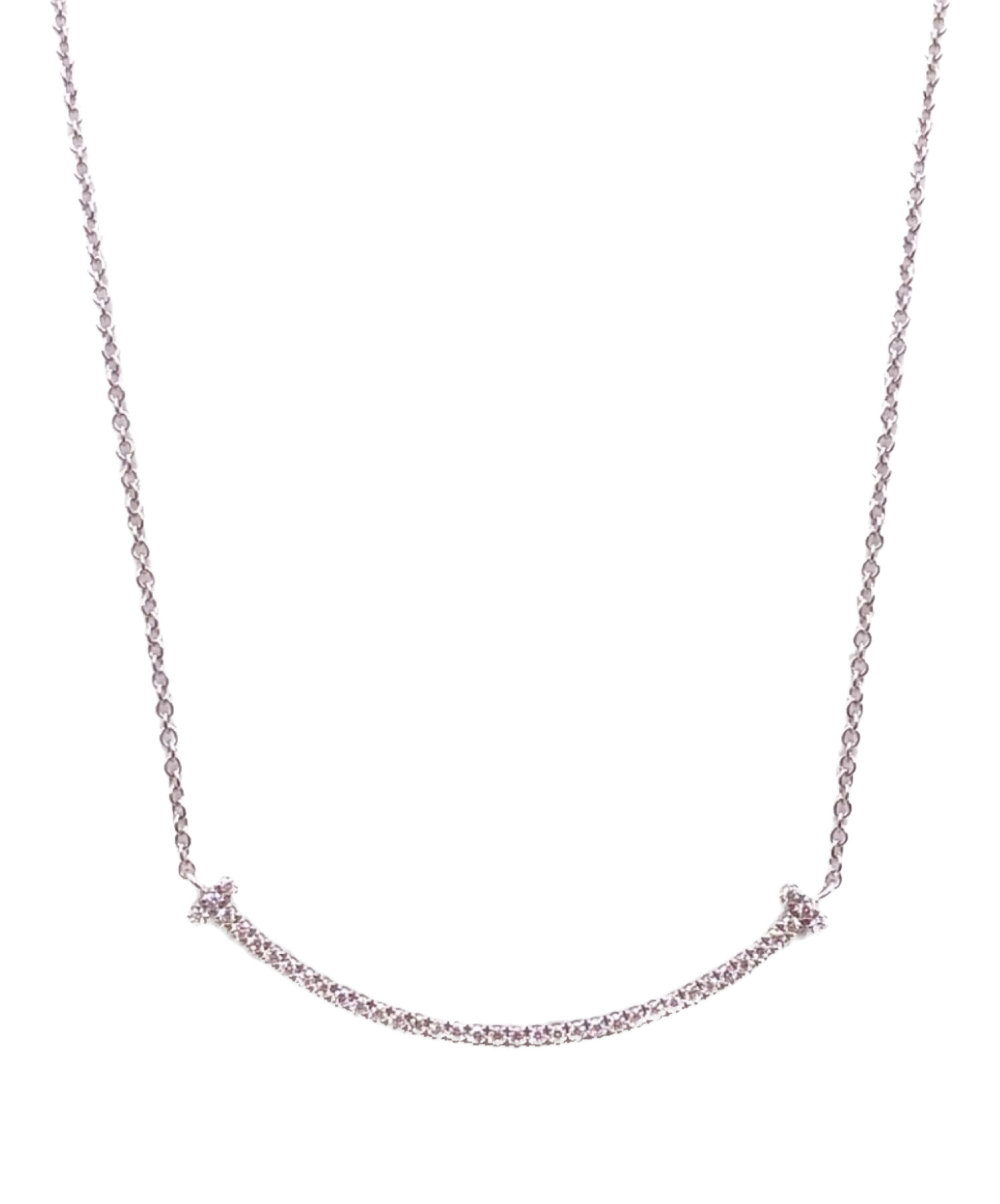 中古・古着通販】TIFFANY & Co. (ティファニー) Tスマイル ネックレス 