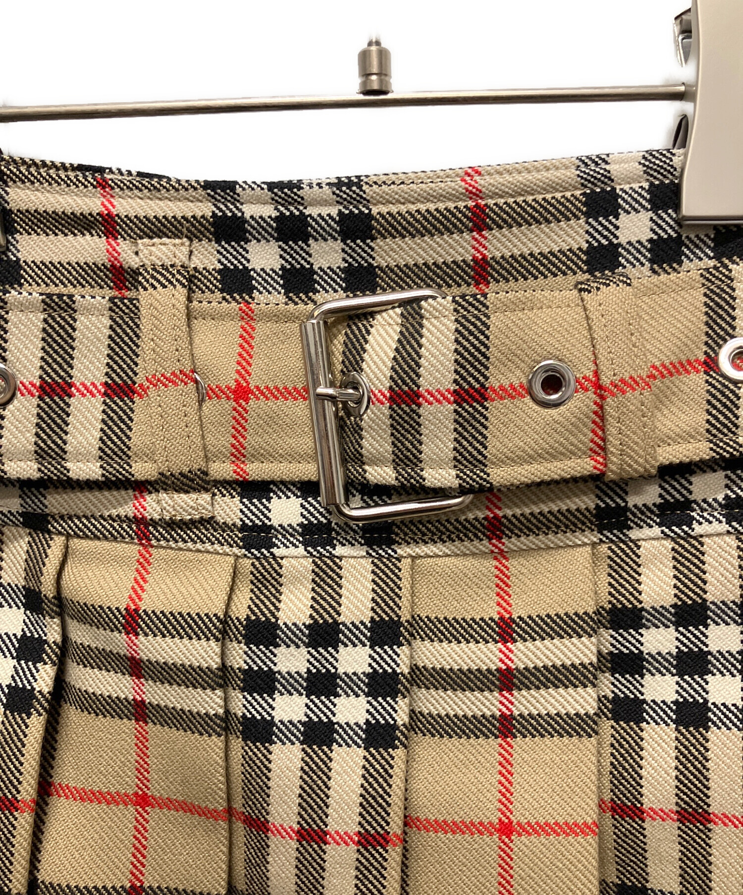 中古・古着通販】BURBERRY (バーバリー) バーバリーチェック スカート