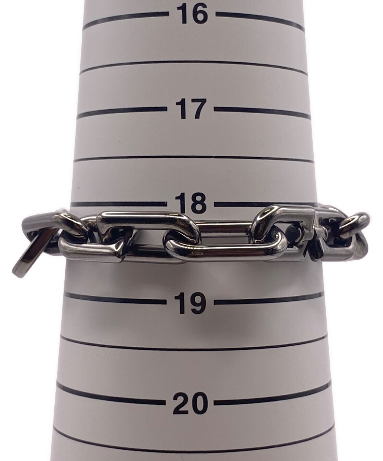 中古・古着通販】BALENCIAGA (バレンシアガ) B CHAIN ブレスレット 中古・古着通販】BALENCIAGA (バレンシアガ) B CHAIN ブレスレット