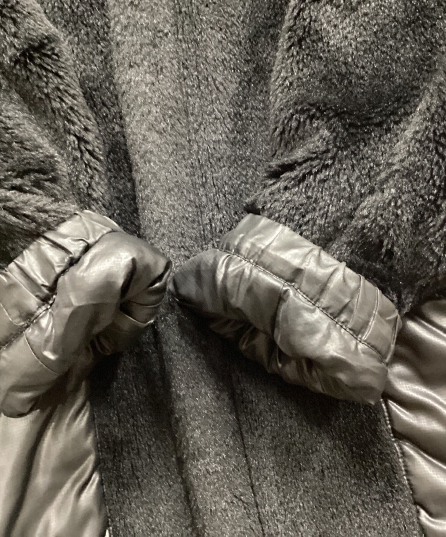 中古・古着通販】nonnative (ノンネイティブ) ボアジャケット ブラック
