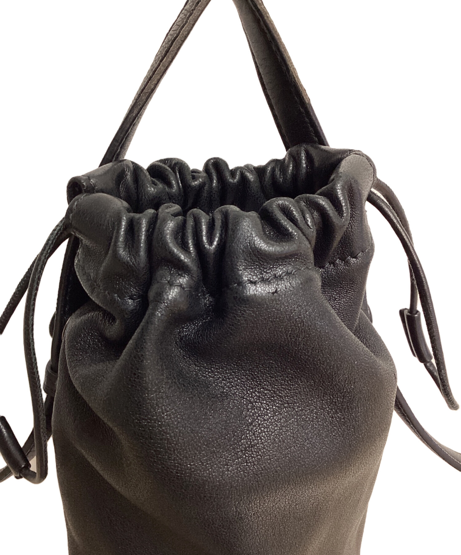 中古・古着通販】JIL SANDER (ジルサンダー) レザーハンドルポーチ