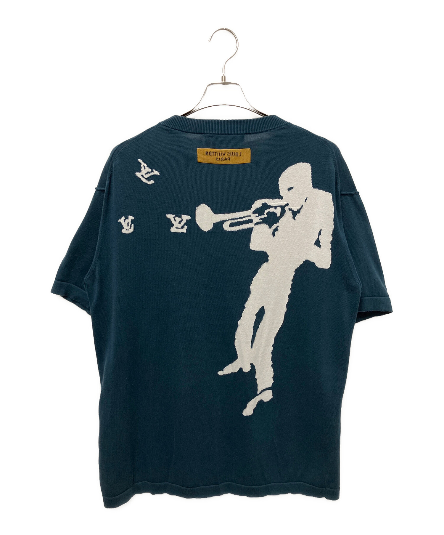 Louis Vuitton Tシャツ トランペット 中古・古着通販】LOUIS VUITTON (ルイ ヴィトン) ジャズ トランぺ