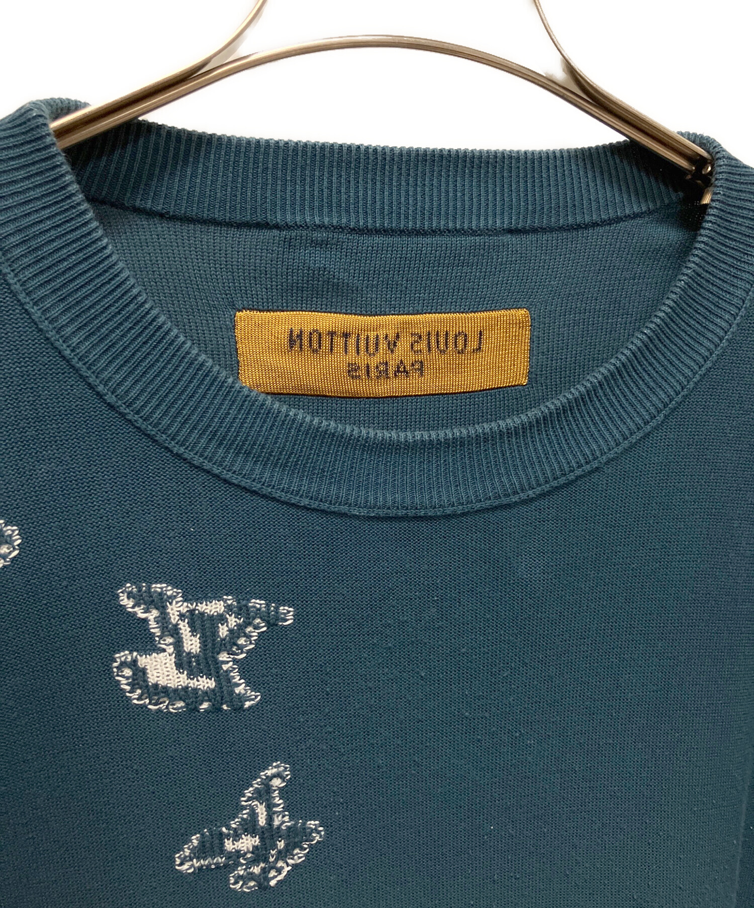龍虎さま専用Louis Vuitton クルーネックTシャツ カーキ Sサイズ 中古・古着通販】LOUIS VUITTON (ルイ ヴィトン) ジャズ トランぺ