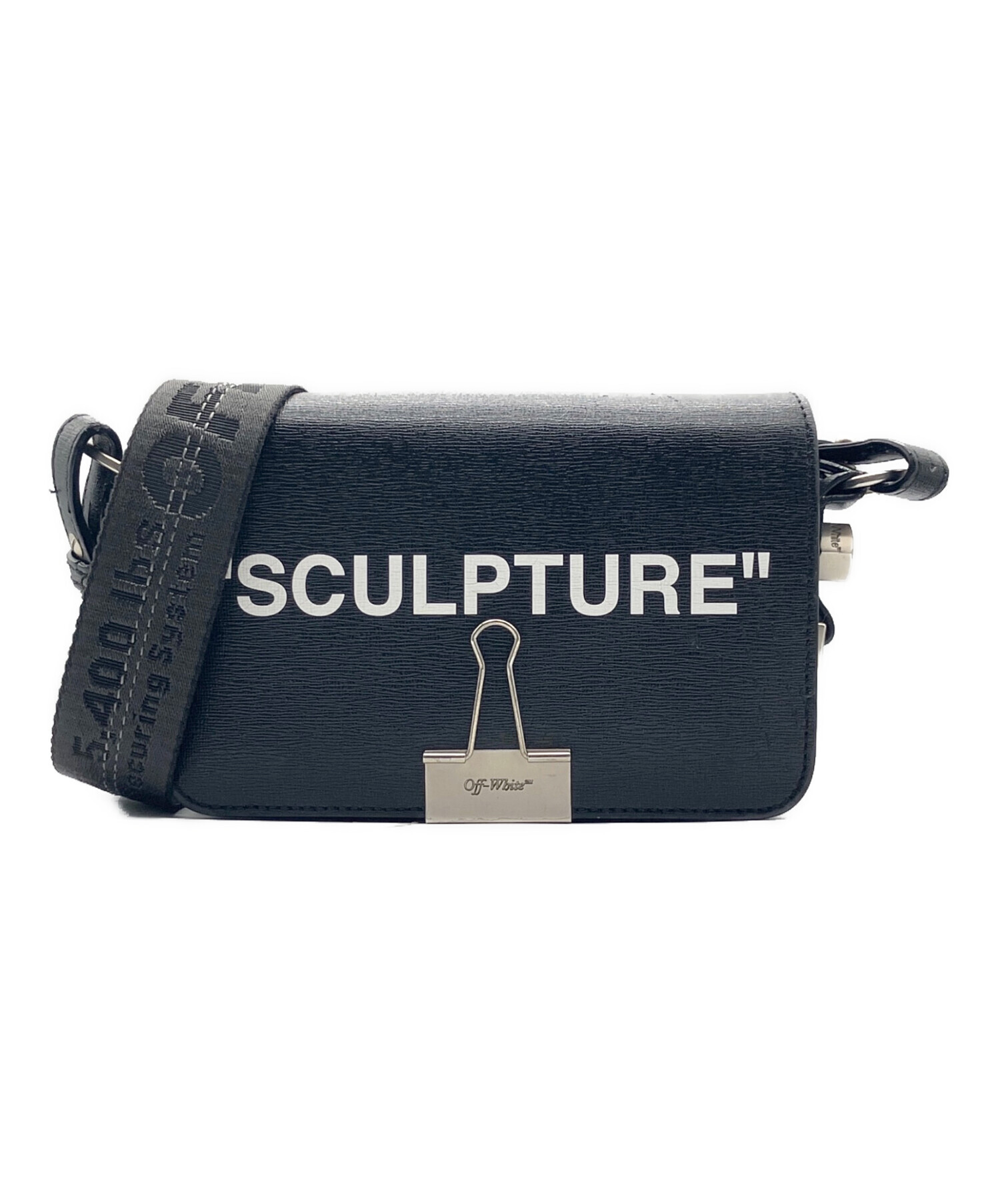 中古・古着通販】OFFWHITE (オフホワイト) バインダークリップレザー 