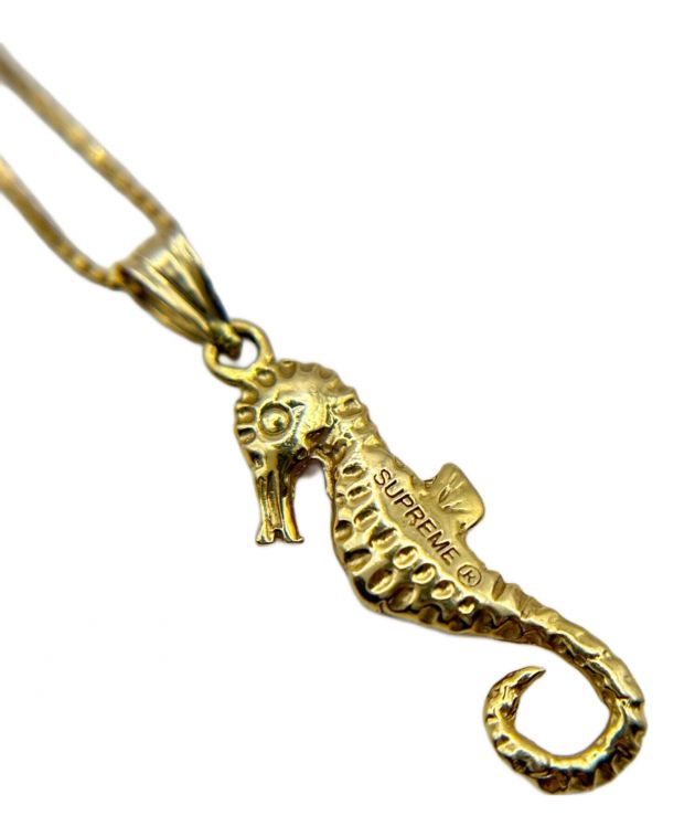 中古・古着通販】SUPREME (シュプリーム) Seahorse Gold Pendant