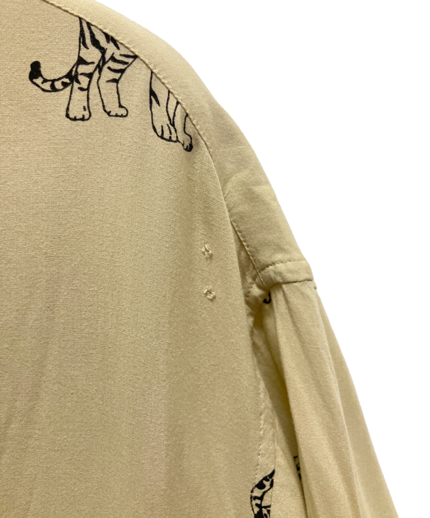 美品 CELINE 22SS エディ期 リネンプルオーバー 長袖 シャツ 中古・古着通販】CELINE (セリーヌ) 22SS エディ期 CELINE by Hedi