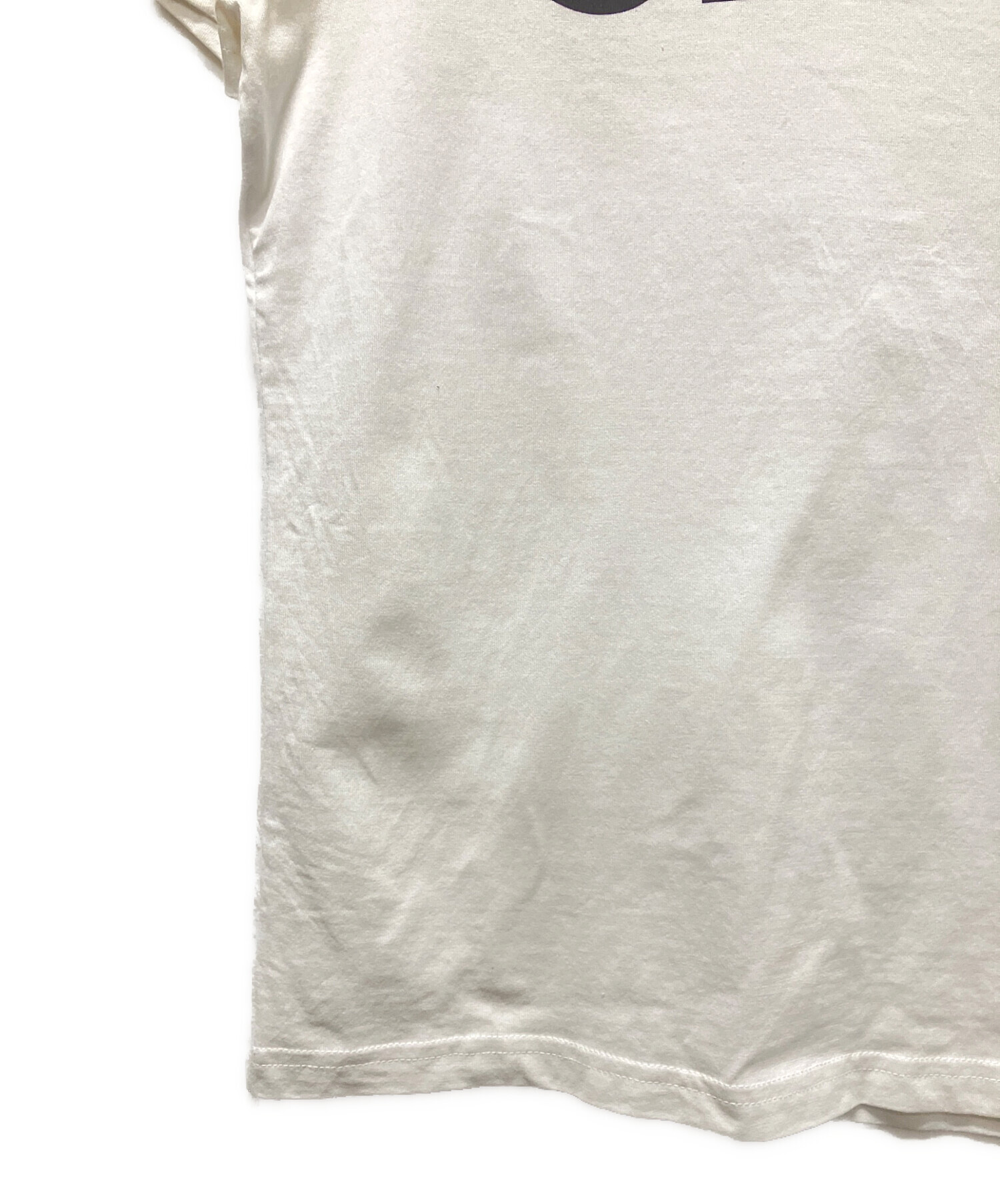 中古・古着通販】CELINE (セリーヌ) ロゴTシャツ ホワイト サイズ:M