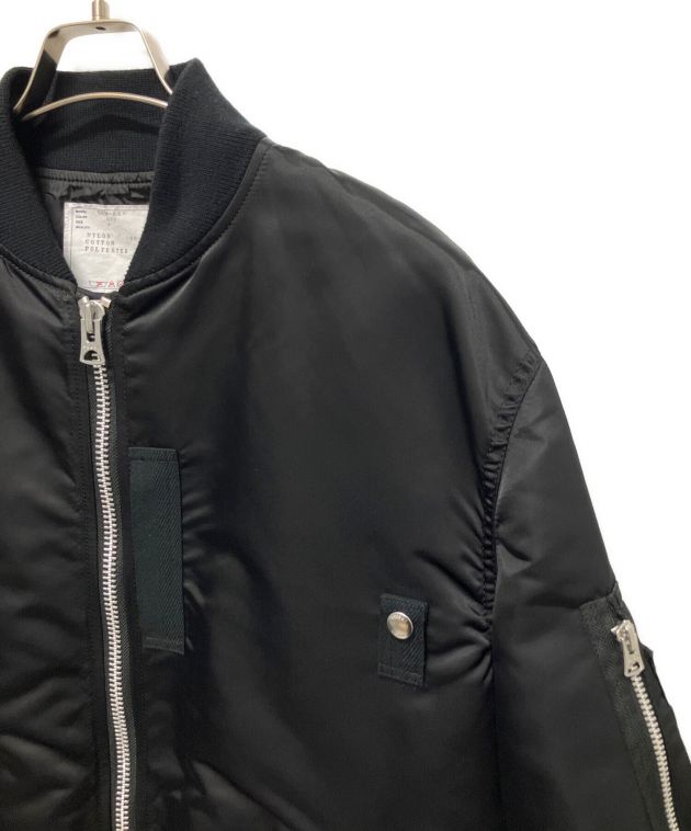 中古・古着通販】sacai (サカイ) MA-1ジャケット ブラック