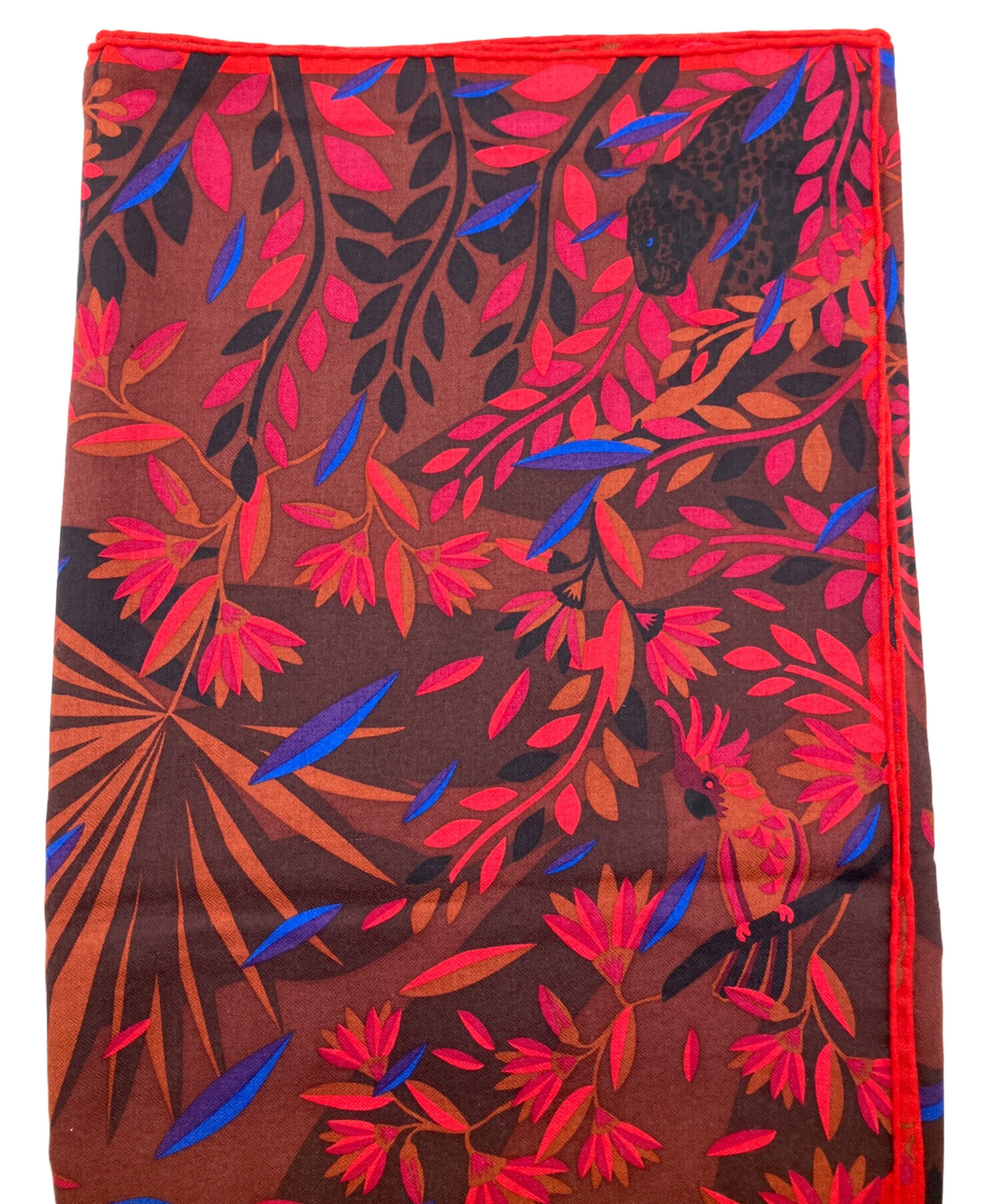 カルティエ　大判ストール カルティエ Cartier 大判ストール マフラー ショール シルク混