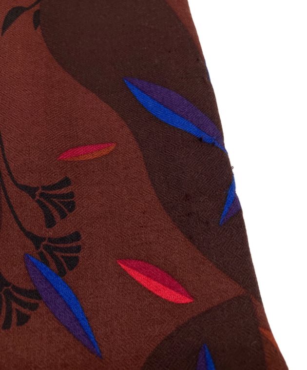 中古・古着通販】Cartier (カルティエ) リーフモチーフ 大判スカーフ