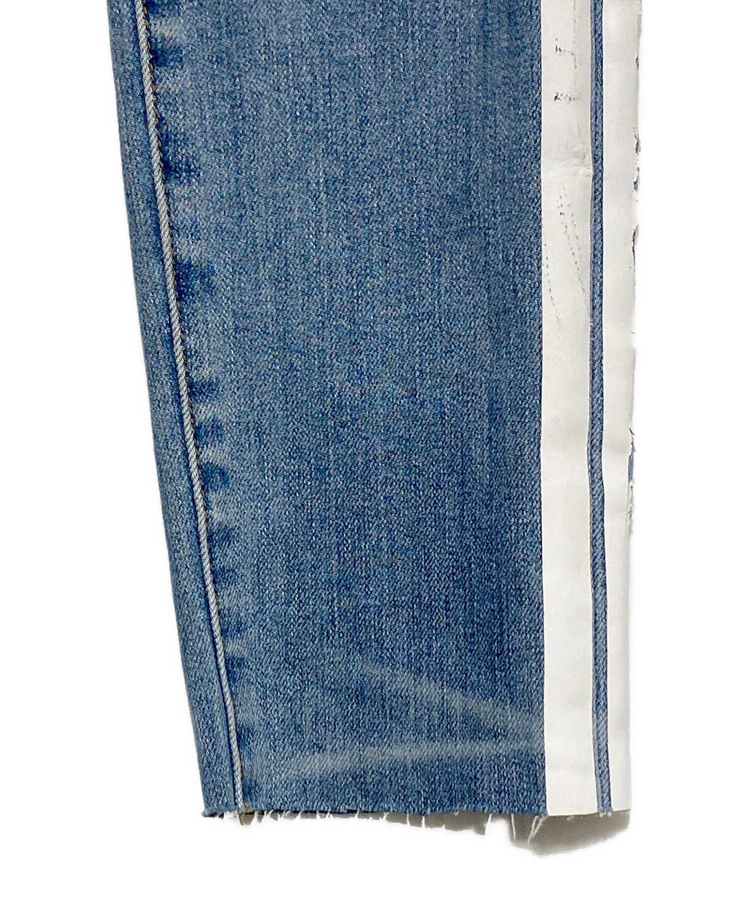 中古・古着通販】AMIRI (アミリ) サイドストライププリントデニム 