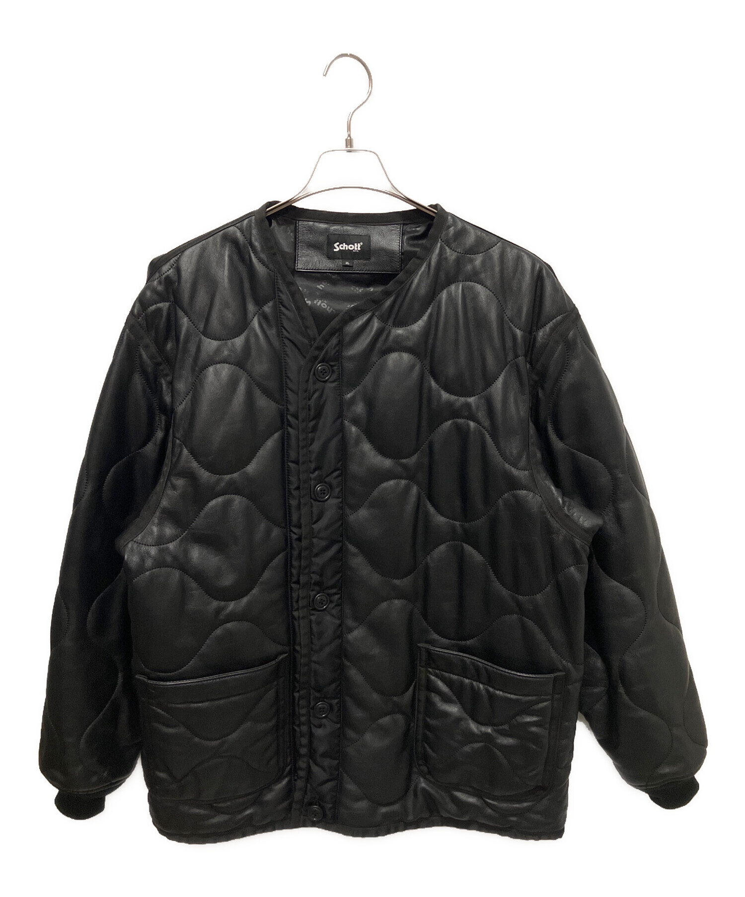 Schott QUILTED LINNER LEATHER JACKET