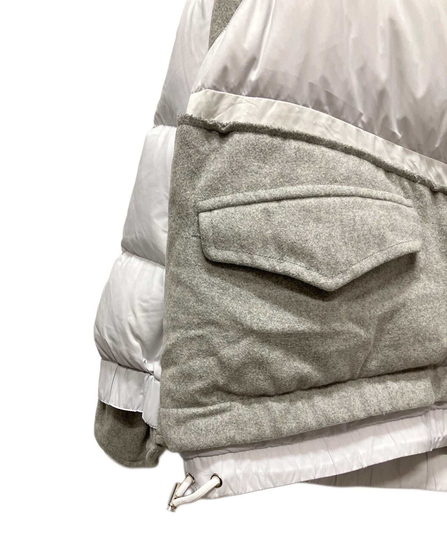 中古・古着通販】sacai (サカイ) NIKE (ナイキ) 切替ダウンジャケット