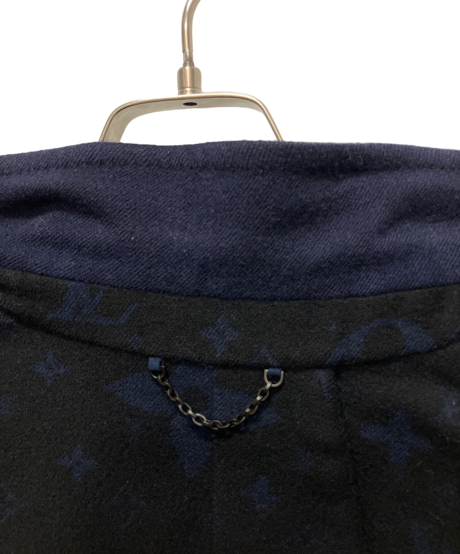 値下げします‼︎Louis Vuitton ダークネイビー チェスターコート 中古・古着通販】LOUIS VUITTON (ルイ ヴィトン) チェスターコート