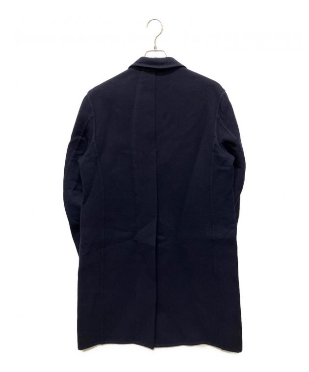 美品！LOUIS VUITTONモノグラムチェスターコート ダークネイビー 中古・古着通販】LOUIS VUITTON (ルイ ヴィトン) チェスターコート