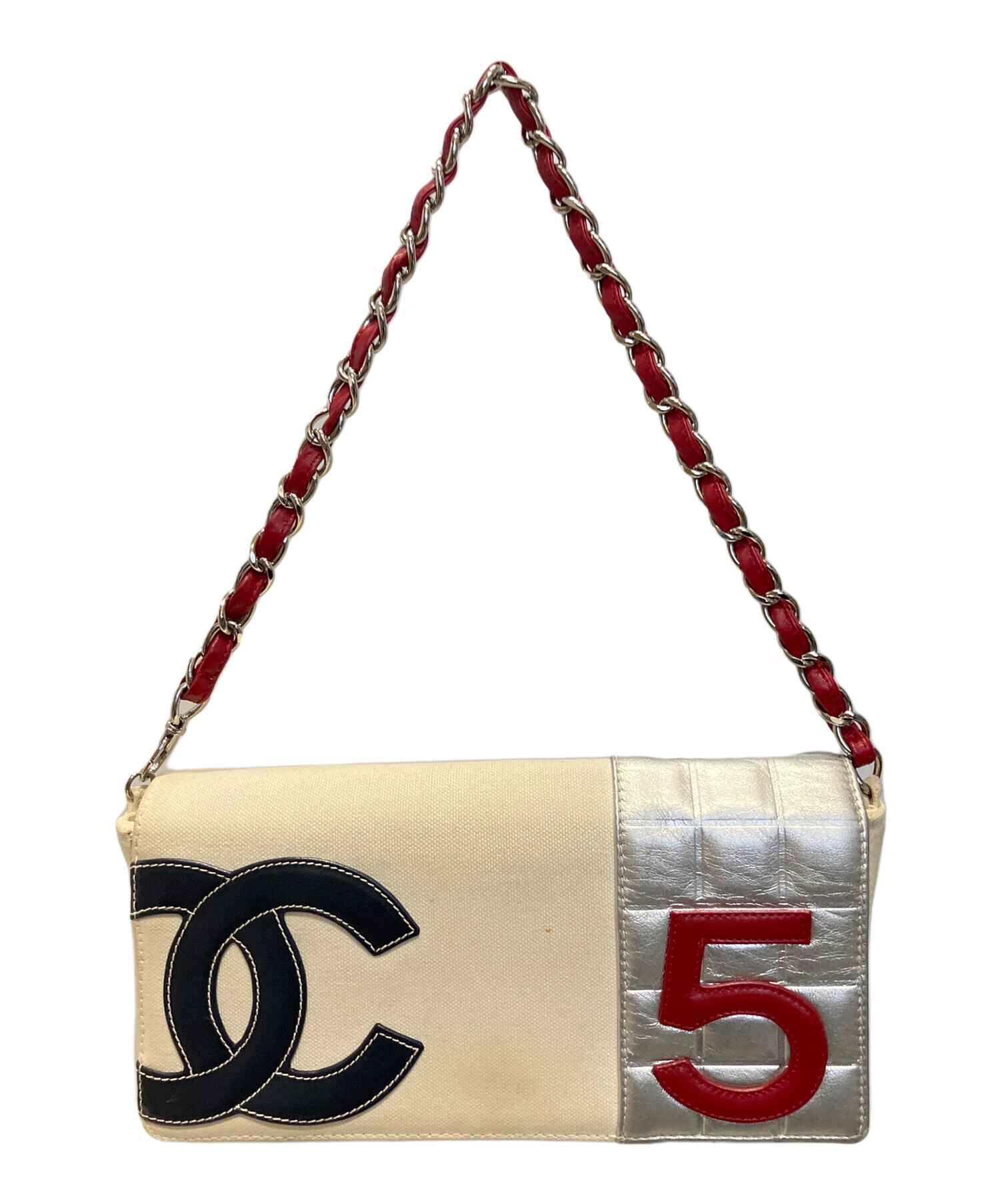 中古・古着通販】CHANEL (シャネル) No.5チェーンショルダーバッグ