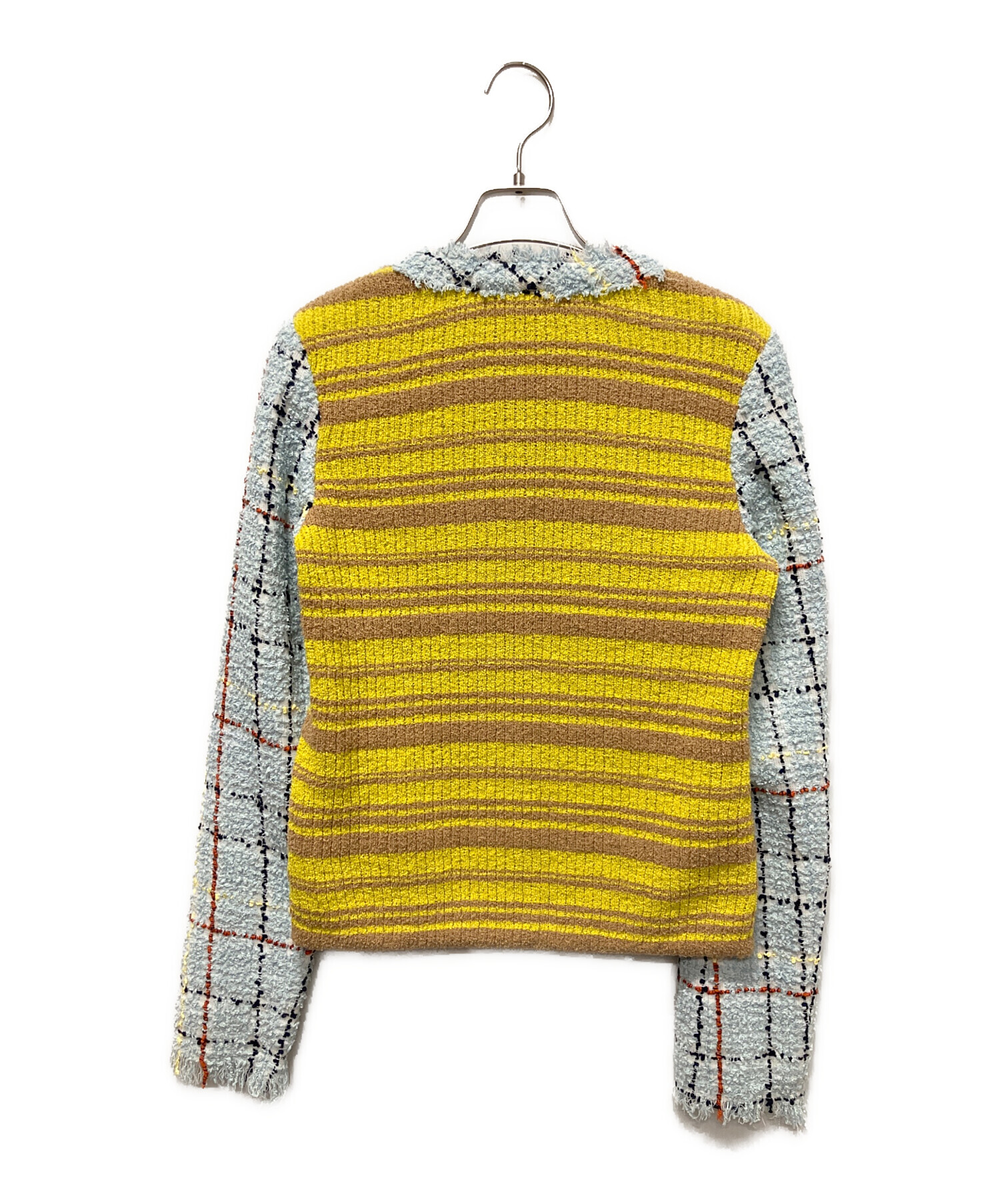 中古・古着通販】MARNI (マルニ) バイカラーパネルミックスツイード