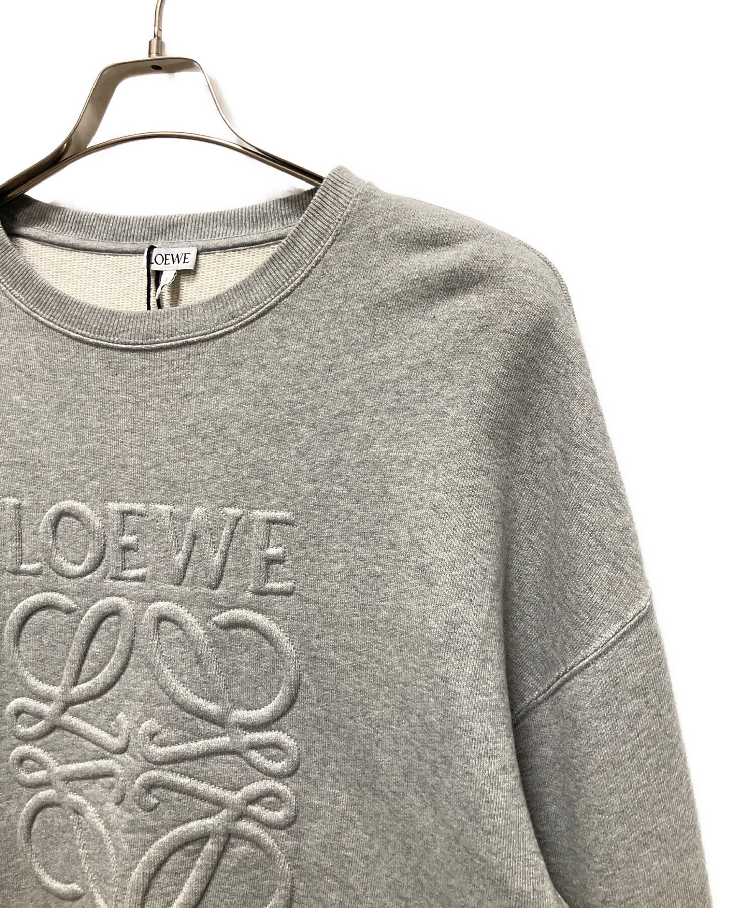 中古・古着通販】LOEWE (ロエベ) アナグラムエンボススウェット