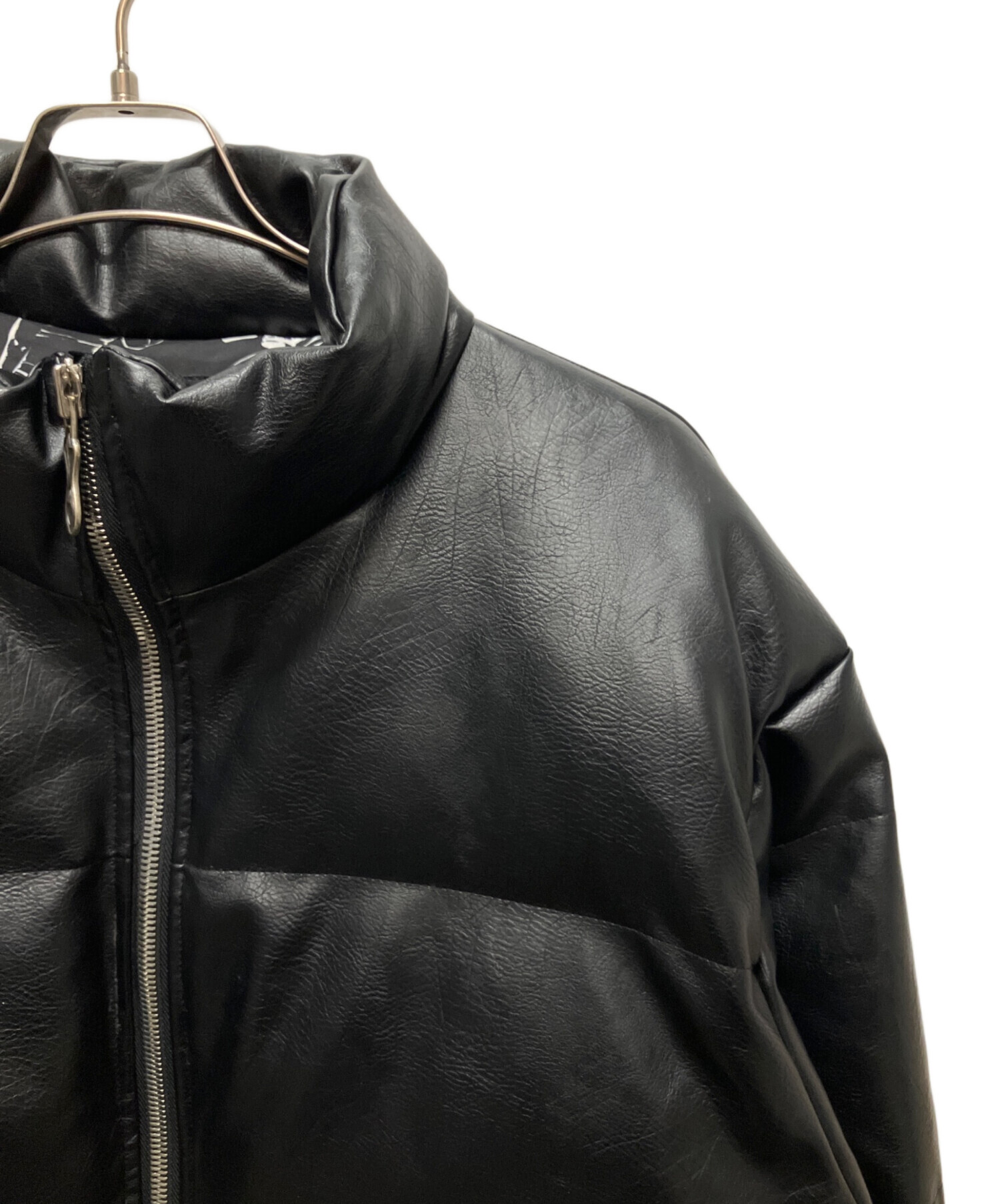 Thug Club ブラックダウンジャケット サイズ3 Thug Club サグクラブ ブラックダウンジャケット - メルカリ