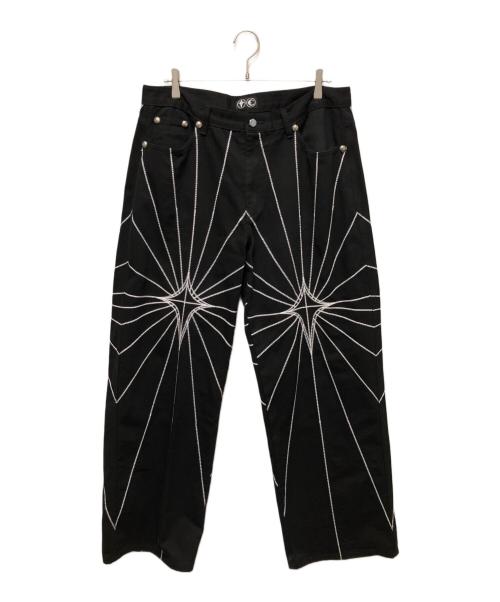 THUG CLUB TC Rise Denim Emb Pant サグクラブ 中古・古着通販】THUG CLUB (サグ クラブ) TC RISE DENIM EMD PANT
