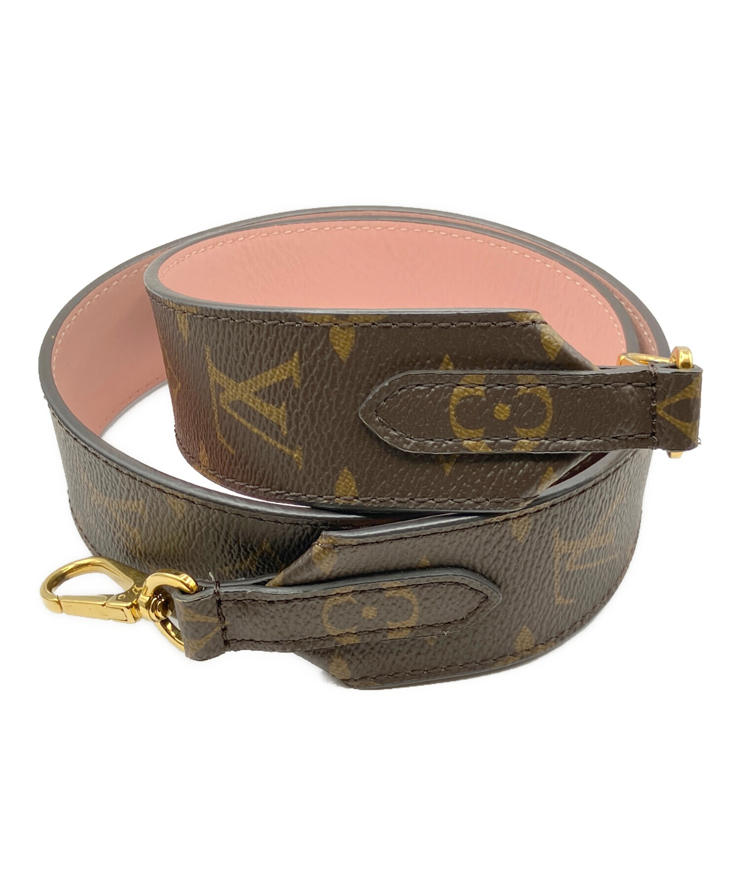 ルイ・ヴィトン LOUIS VUITTON ショルダーストラップ J75010 ブラウン  