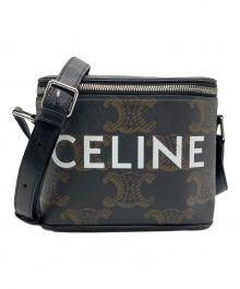 中古　CELINE クリスチャン・マークレー　バックパック CELINE セリーヌ リュックサック ナイロン 白 メンズ レディース
