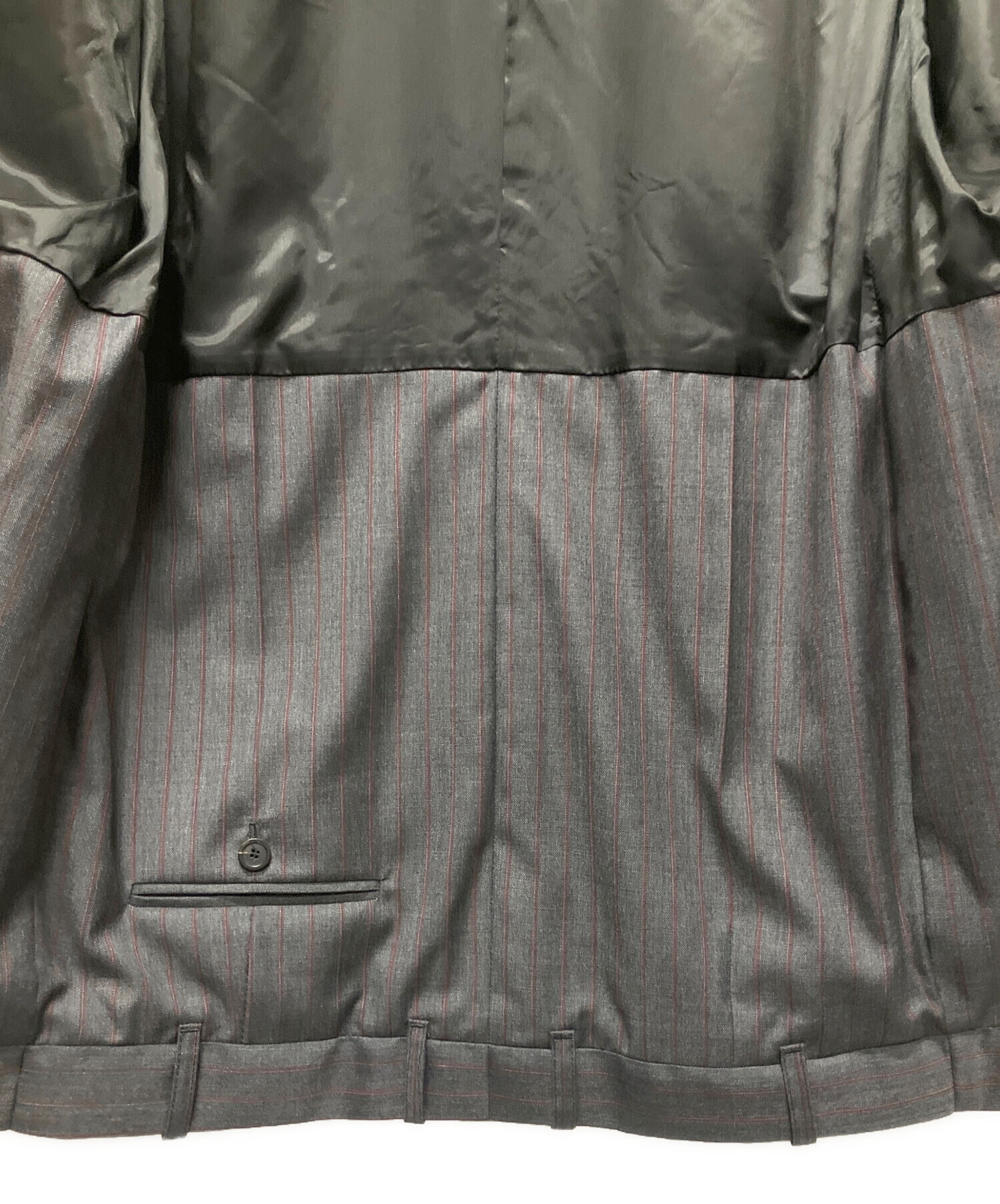 BALENCIAGA ダブルテーラードジャケット 中古・古着通販】BALENCIAGA (バレンシアガ) Pinstripe Tailoring Wool