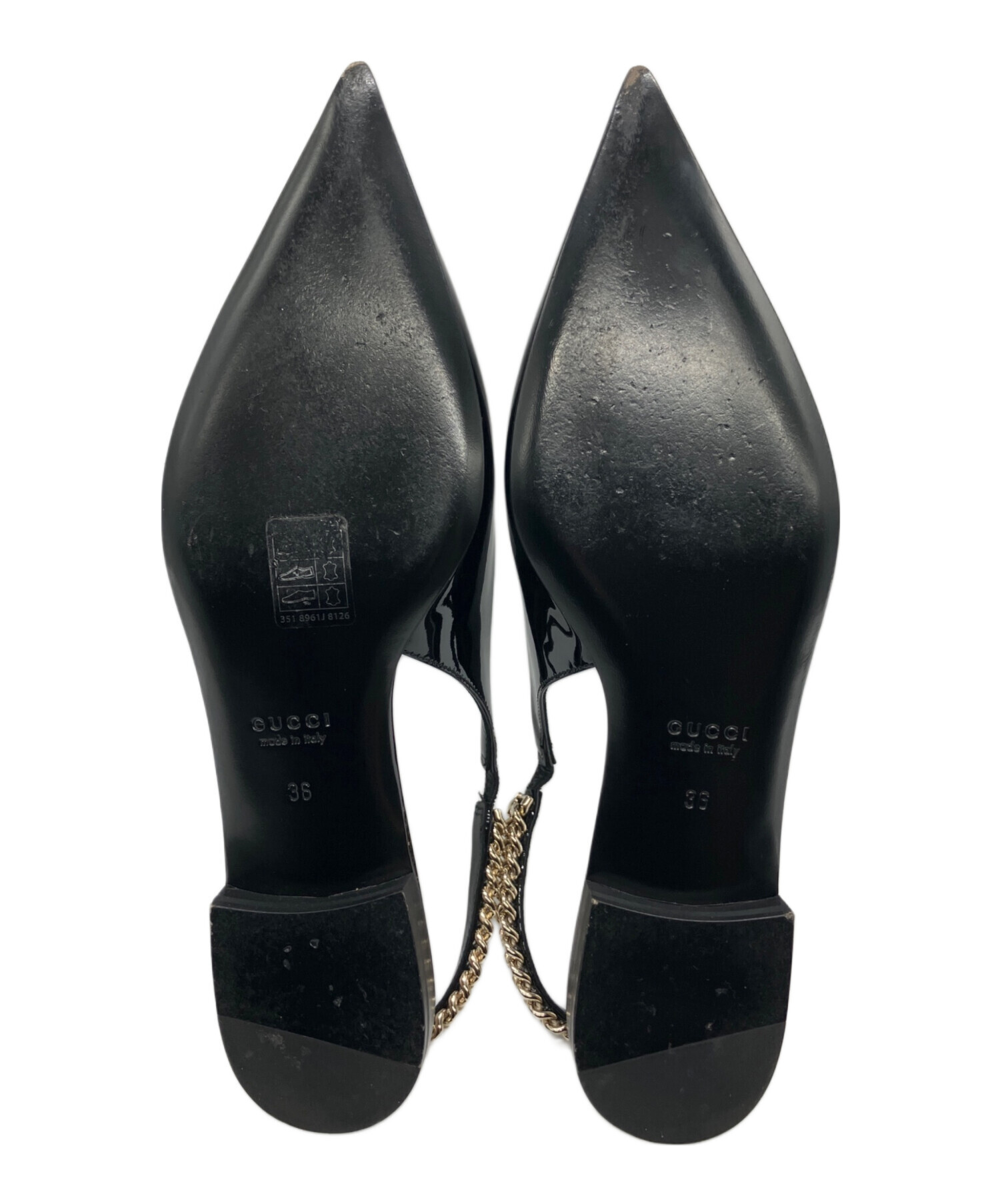 中古・古着通販】GUCCI (グッチ) 24AW スリングバックパンプス