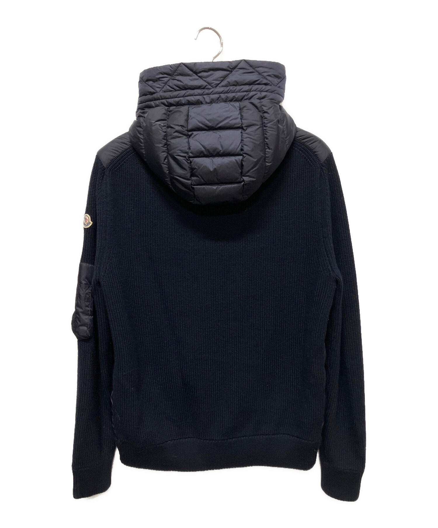 MONCLER モンクレール カーディガントリコ ニット ネイビー 中古・古着通販】MONCLER (モンクレール) MAGLIONE TRICOT