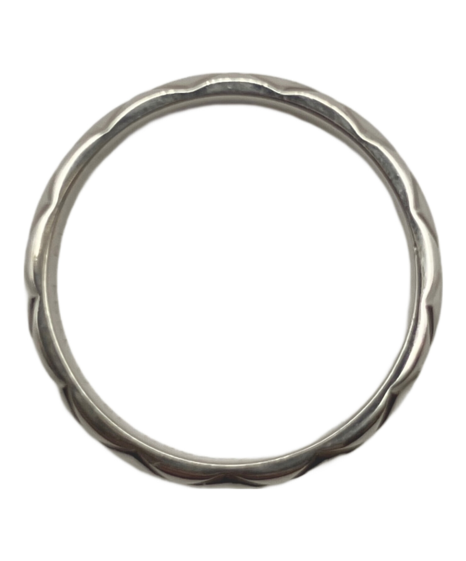 中古・古着通販】CHANEL (シャネル) マトラッセリング シルバー サイズ