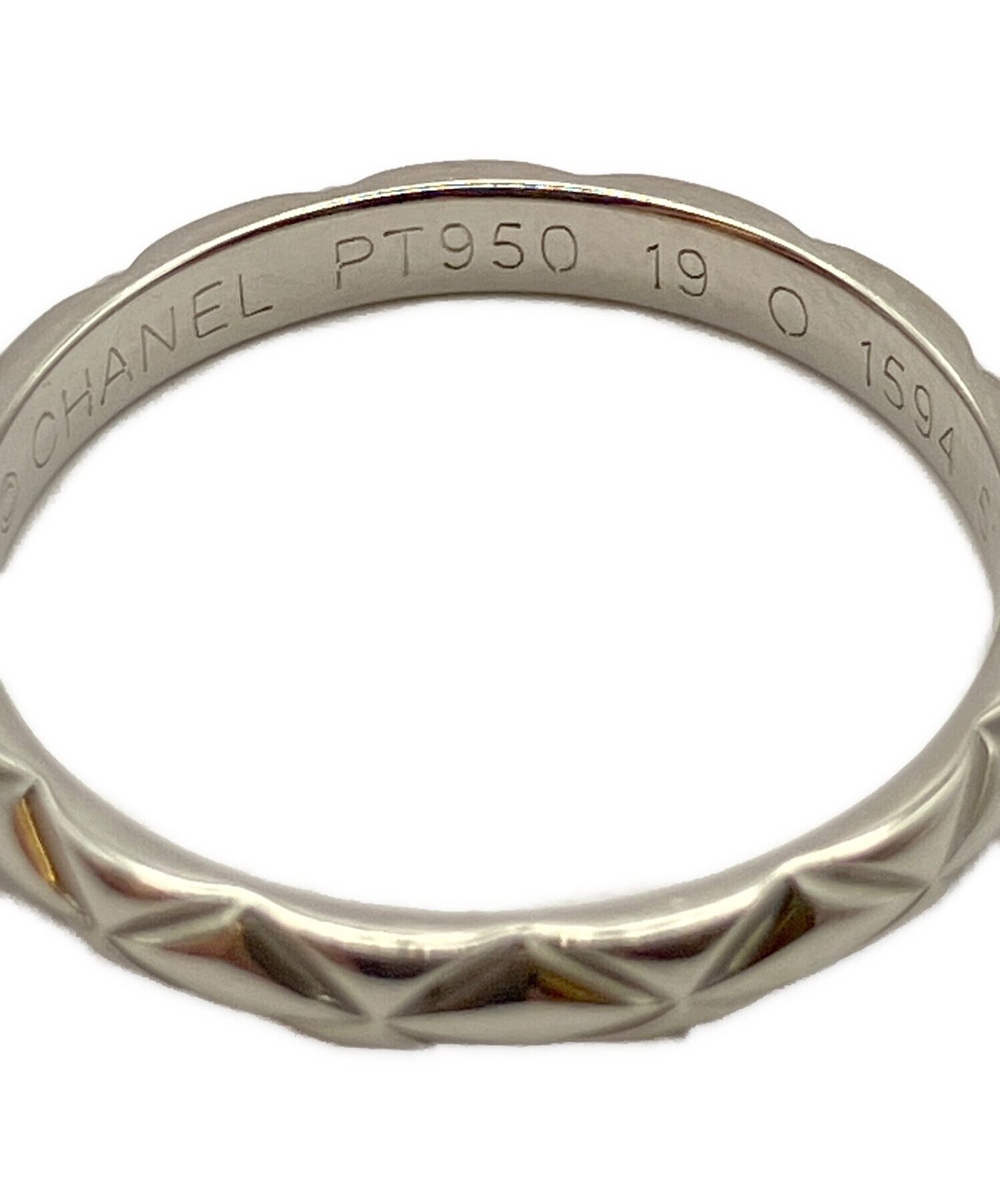 CHANELマトラッセ　リング CHANEL シャネル マトラッセ ダイヤモンド #52 リング・指輪