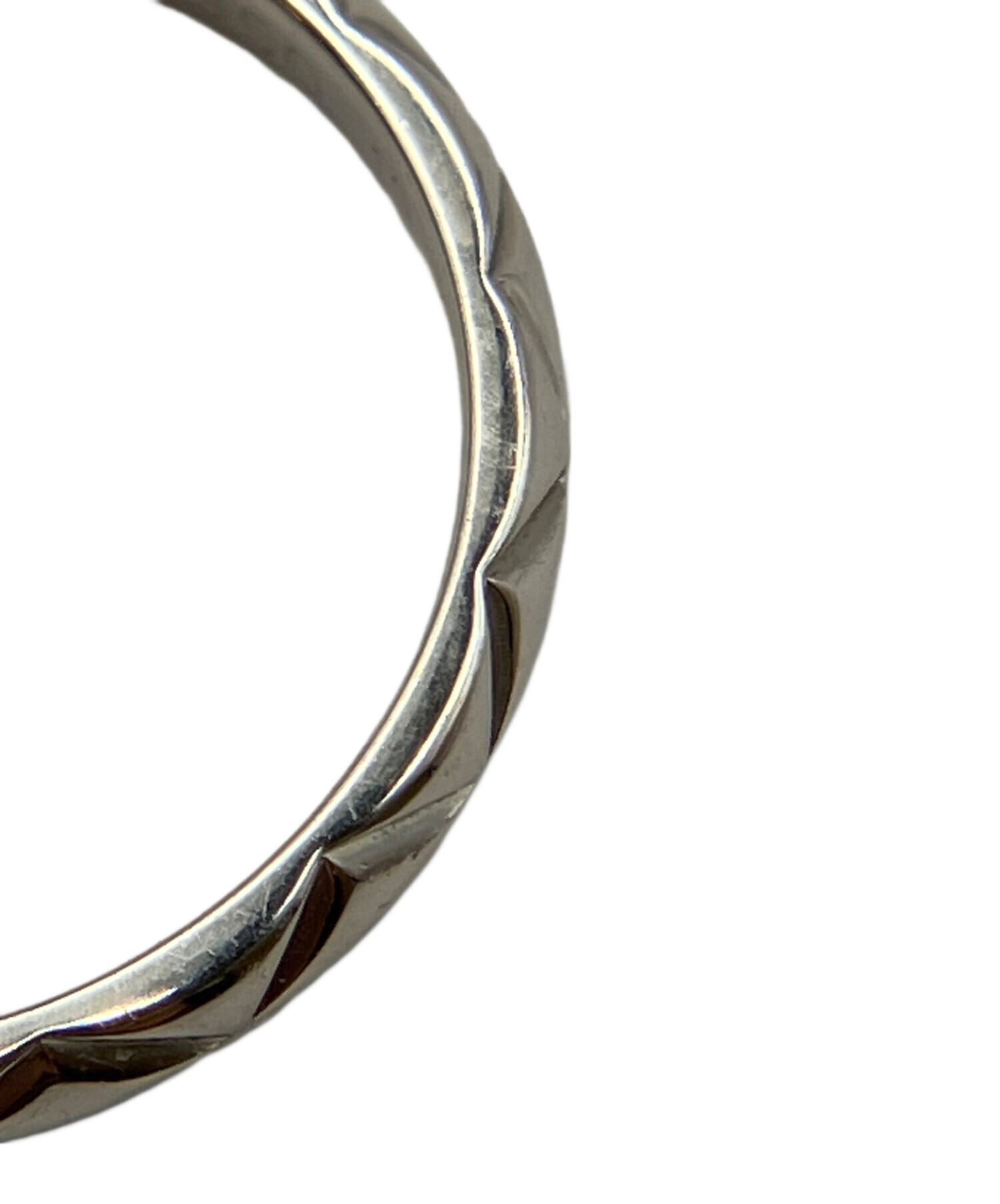 中古・古着通販】CHANEL (シャネル) マトラッセリング シルバー サイズ