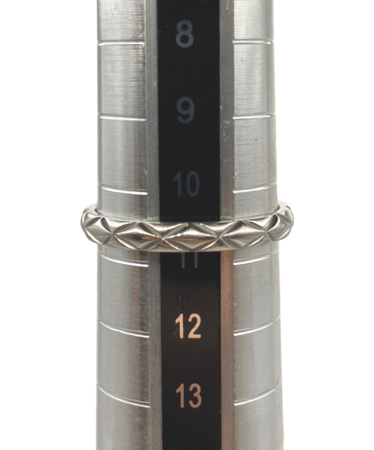 中古・古着通販】CHANEL (シャネル) マトラッセリング シルバー サイズ