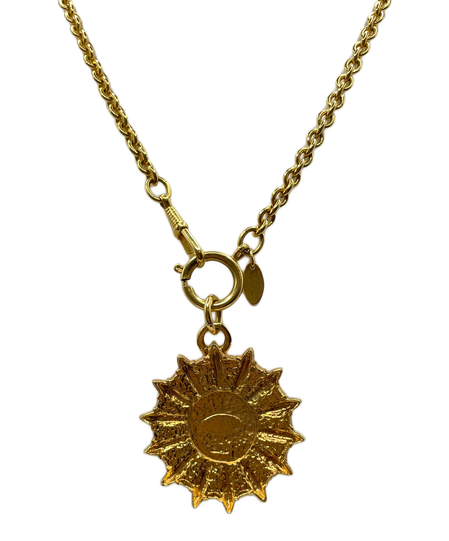 中古・古着通販】CHANEL (シャネル) ココマークエンブレムネックレス 