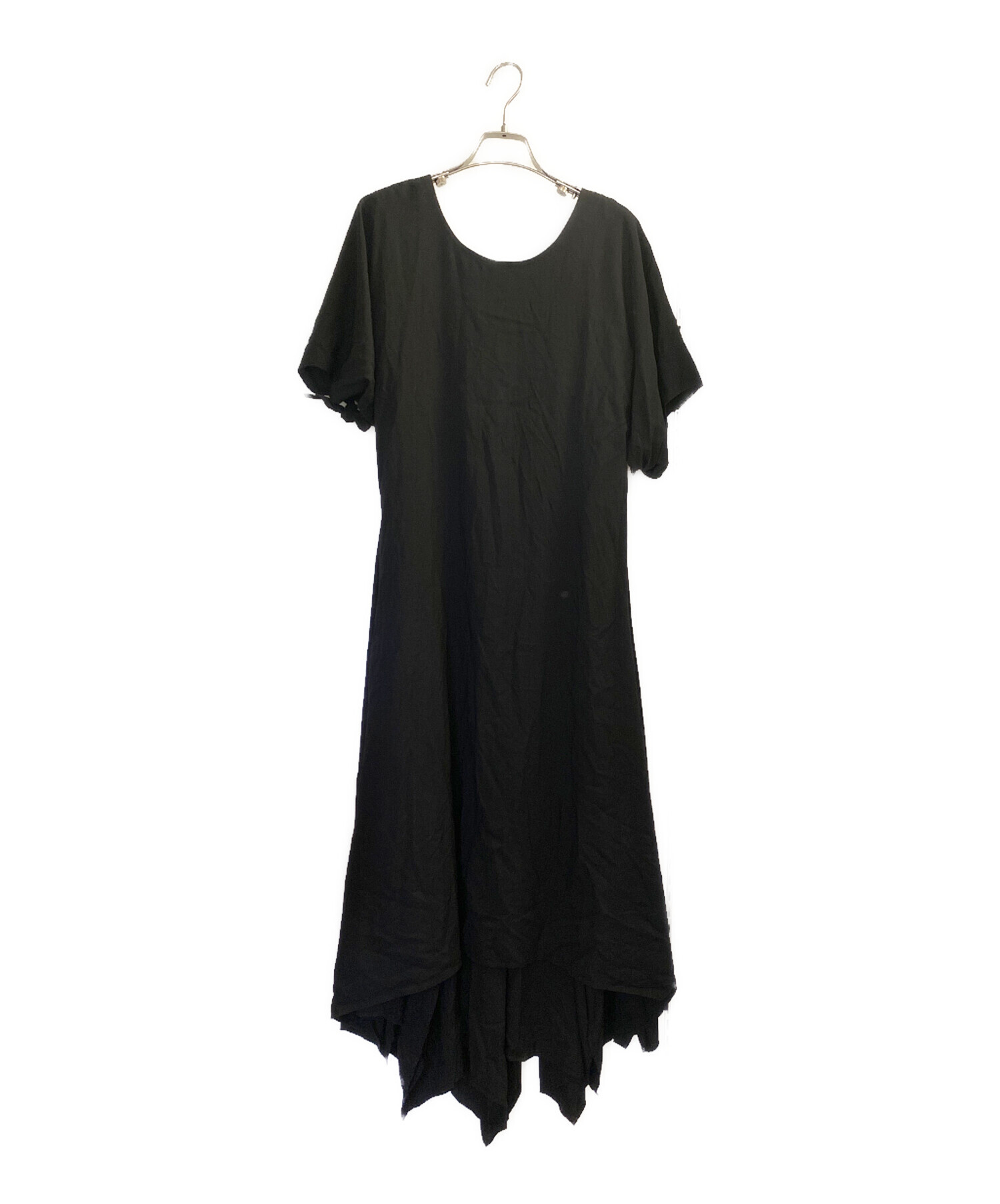 中古・古着通販】LIMI feu (リミフゥ) RAYON LAWN CUFFS RIBBON FLARED