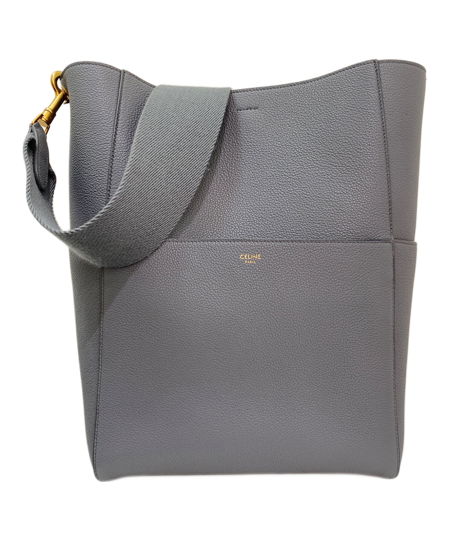 中古・古着通販】CELINE (セリーヌ) サングルバケット グレー