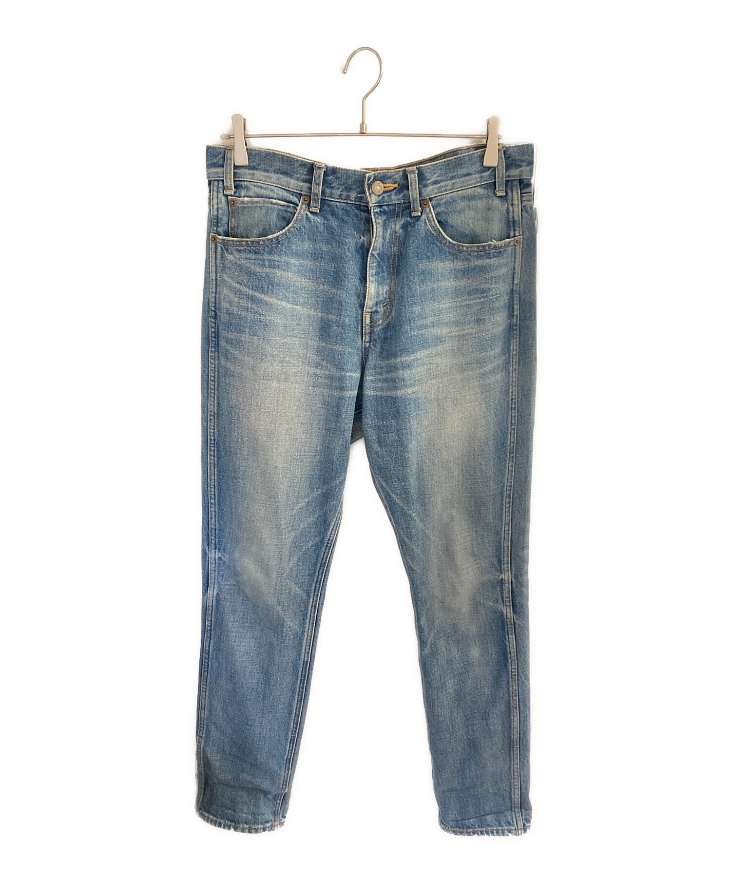 CELINE 22SS デニムパンツ W_BF_007 ダメージ加工 32 中古・古着通販】CELINE (セリーヌ) ダメージジーンズ インディゴ