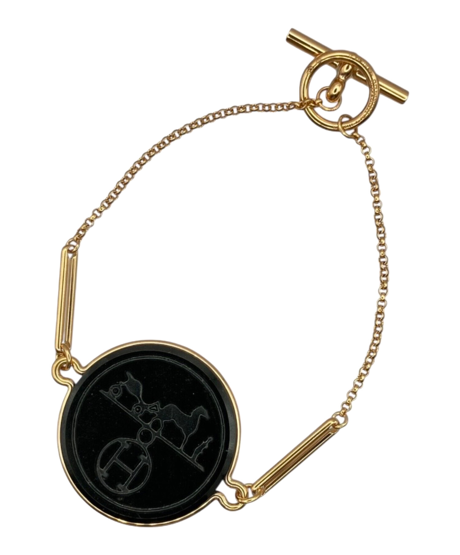 中古・古着通販】HERMES (エルメス) エクスリブリスブレスレット