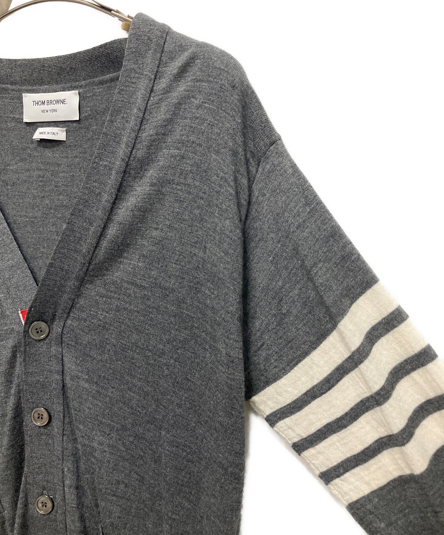 中古・古着通販】Thom Browne (トムブラウン) クラシックカーディガン