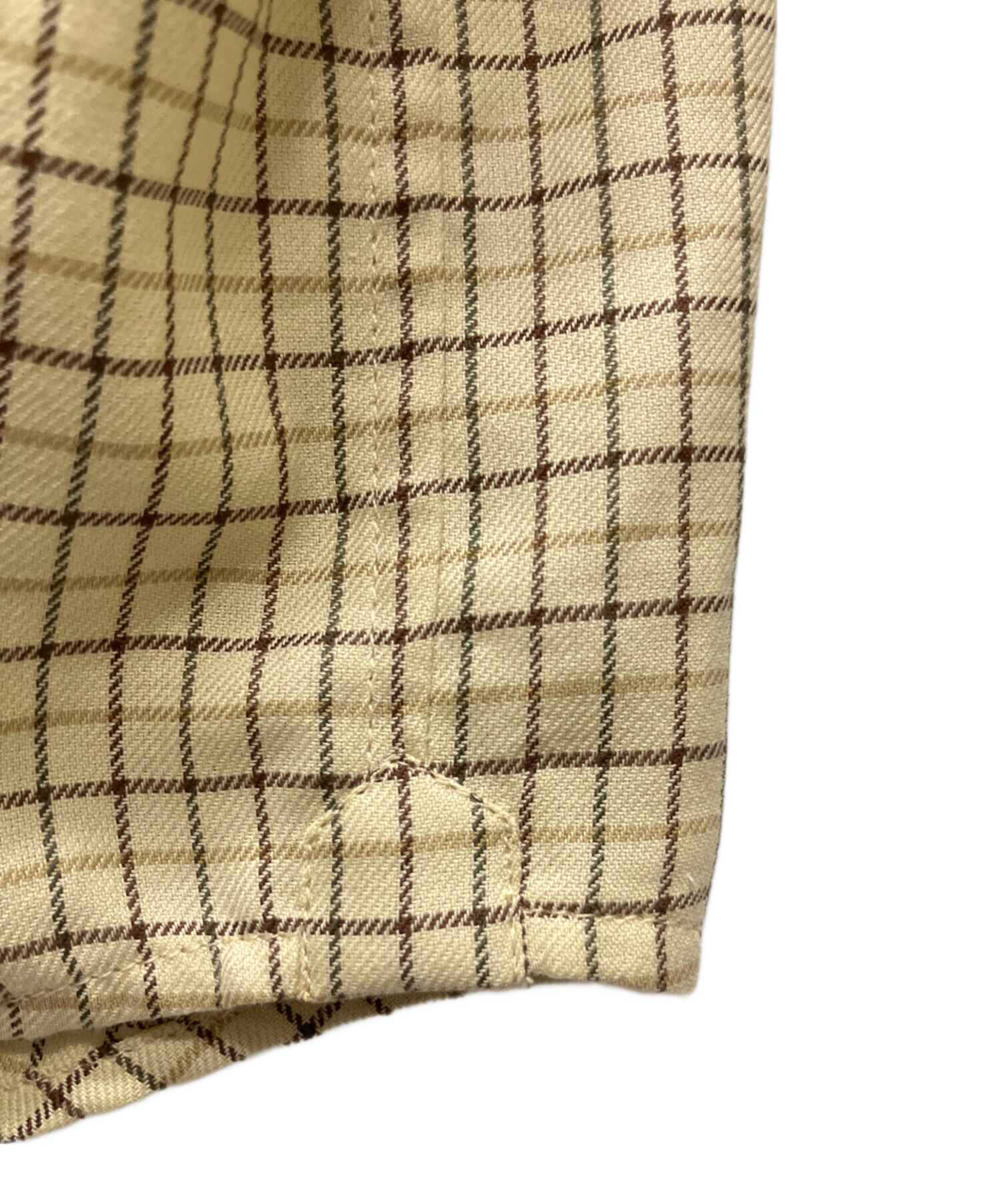 中古・古着通販】CELINE (セリーヌ) Loose shirt in checked cotton