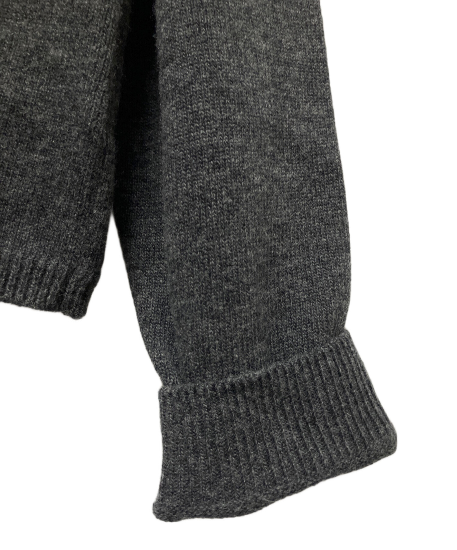 未使用miumiu ダークグレー カーディガン　メンズ　イタリア製　ミュウミュウ 8020001289992_1.jpg