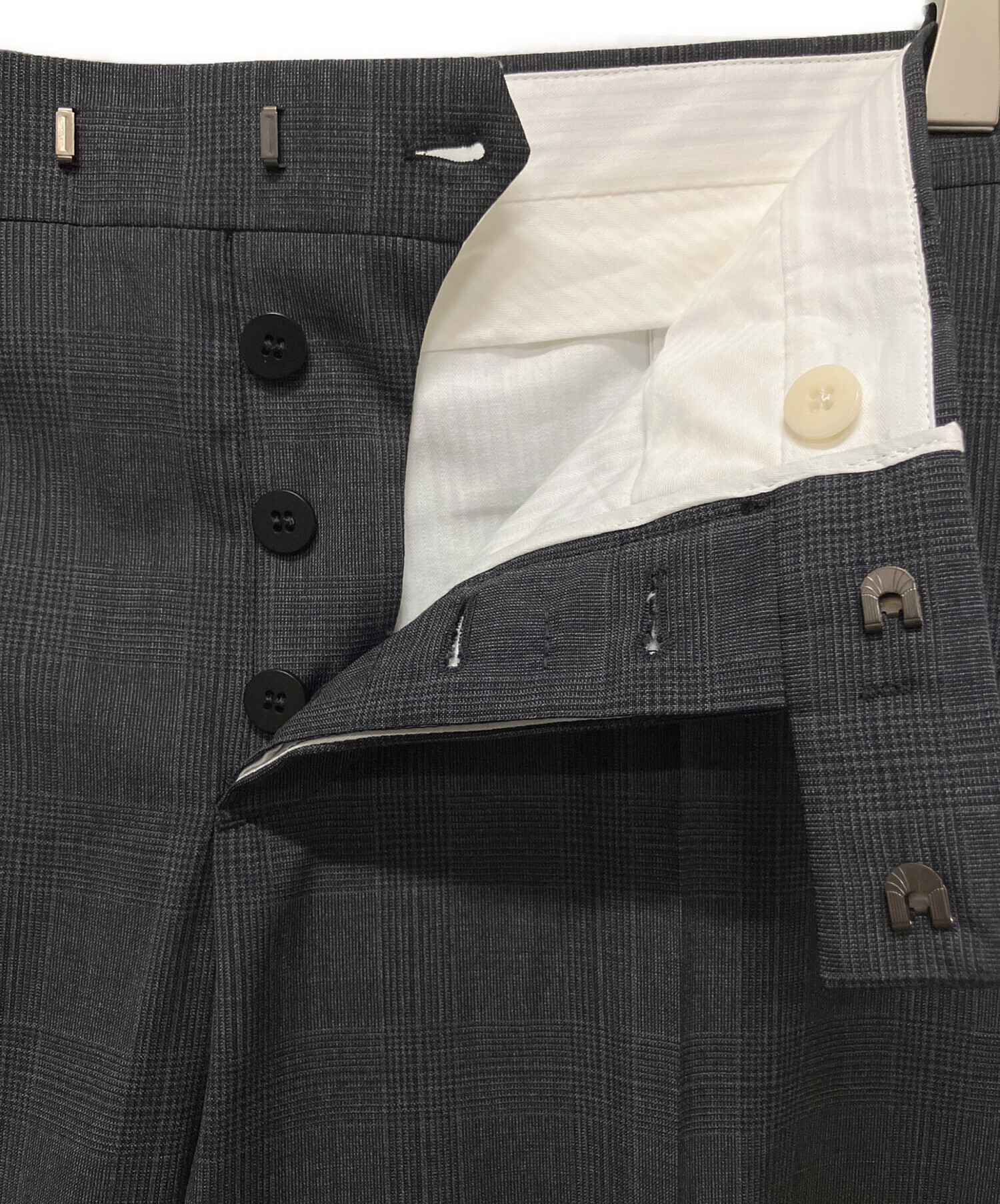 中古・古着通販】MIU MIU (ミュウミュウ) ウールスラックス DNA973  