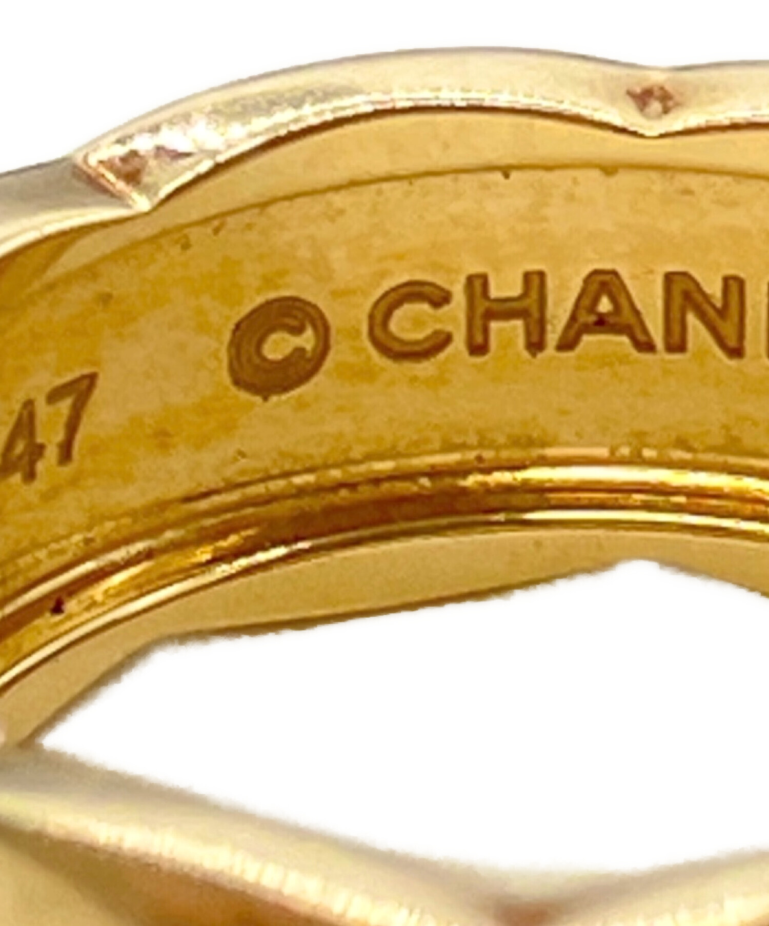 CHANEL ココクラッシュ　7号 シャネル CHANEL ココクラッシュ リング・指輪 7号 Pt950プラチナ