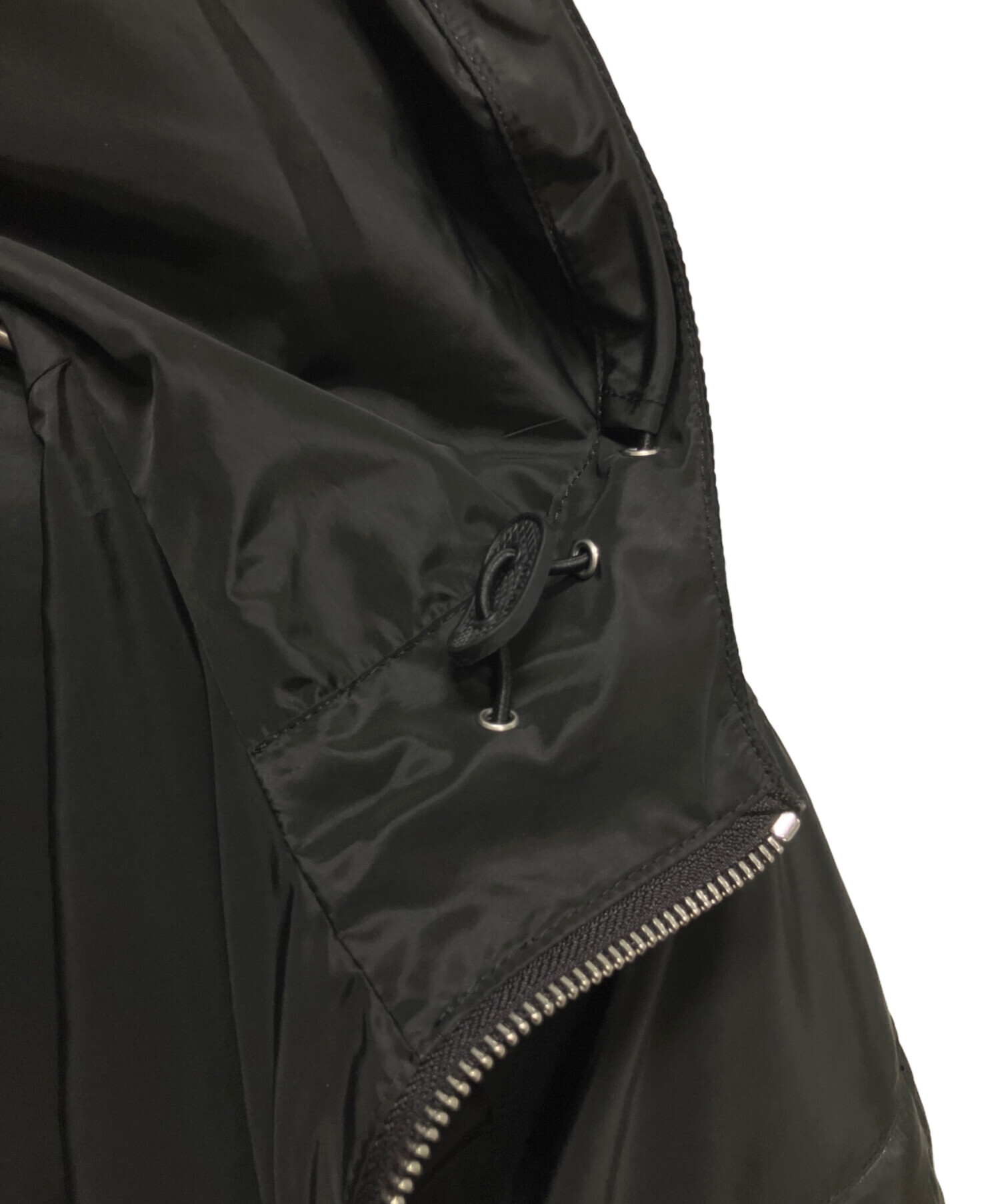 PRADA ブラック ジャケット Art.SGA466 PRADA((SGA466))((選べるお色))三角ロゴナイロンパーカー (PRADA