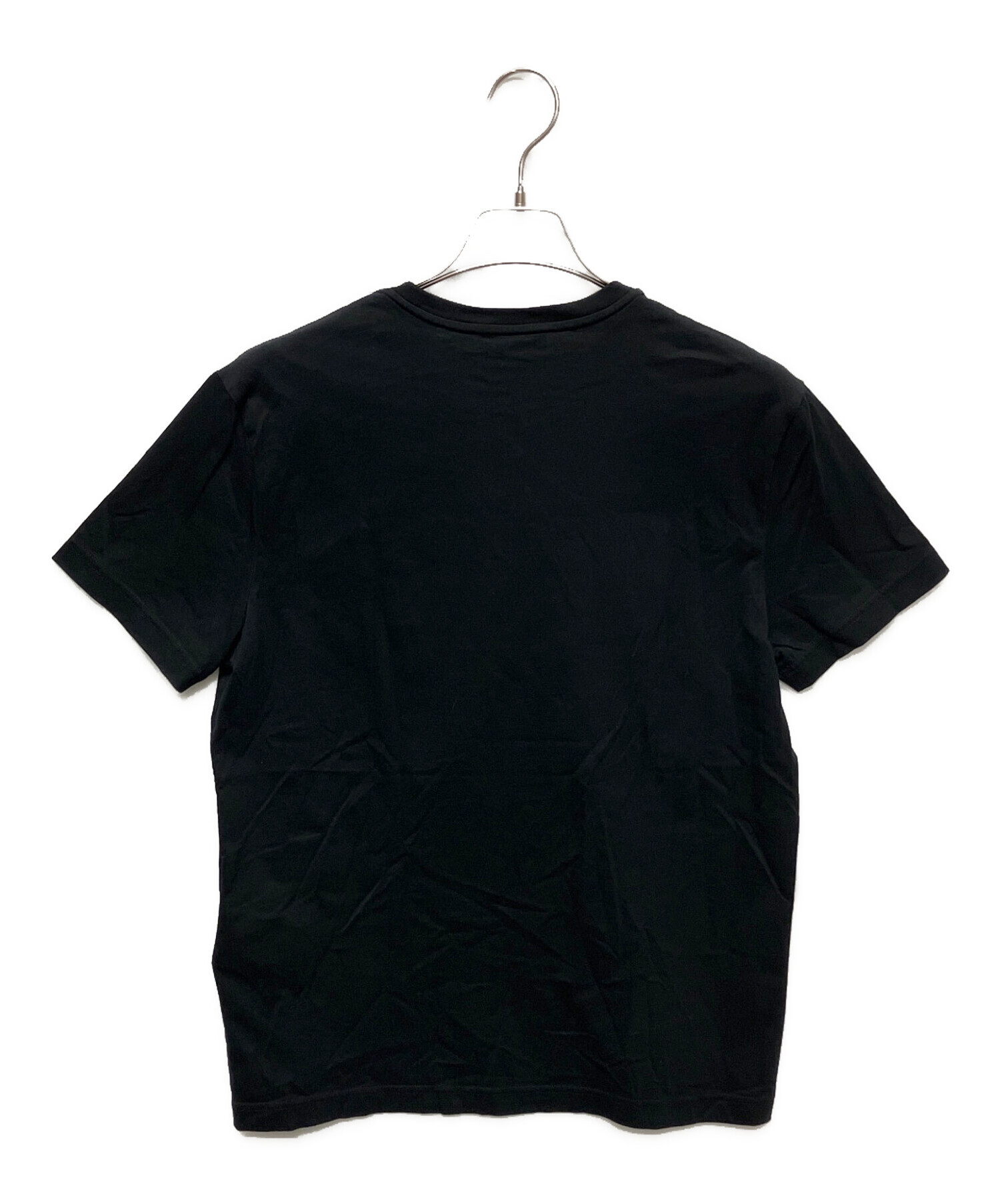 中古・古着通販】PRADA (プラダ) ロゴ刺繍クルーネックTシャツ