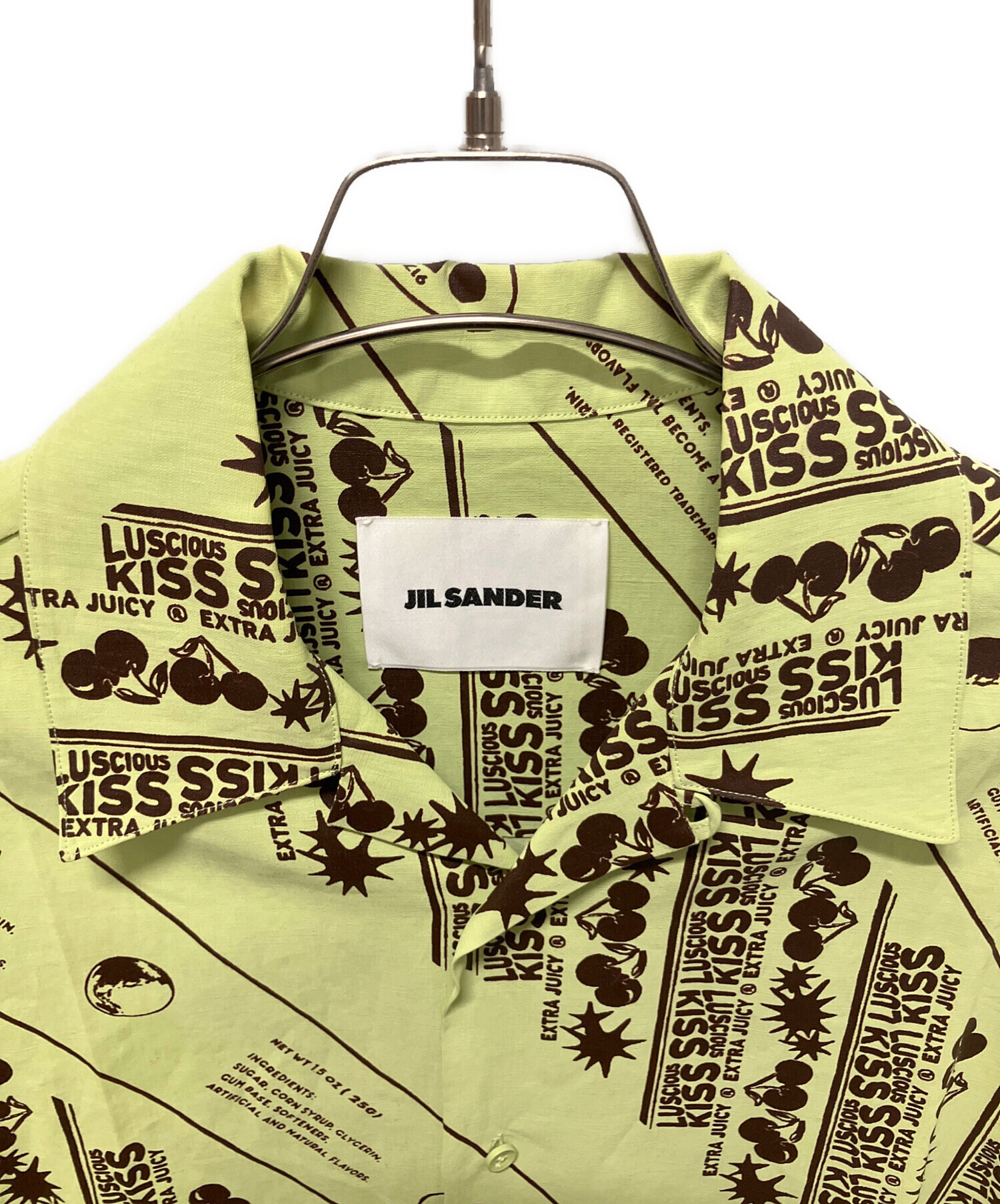中古・古着通販】JIL SANDER (ジルサンダー) プリントデザインリネン