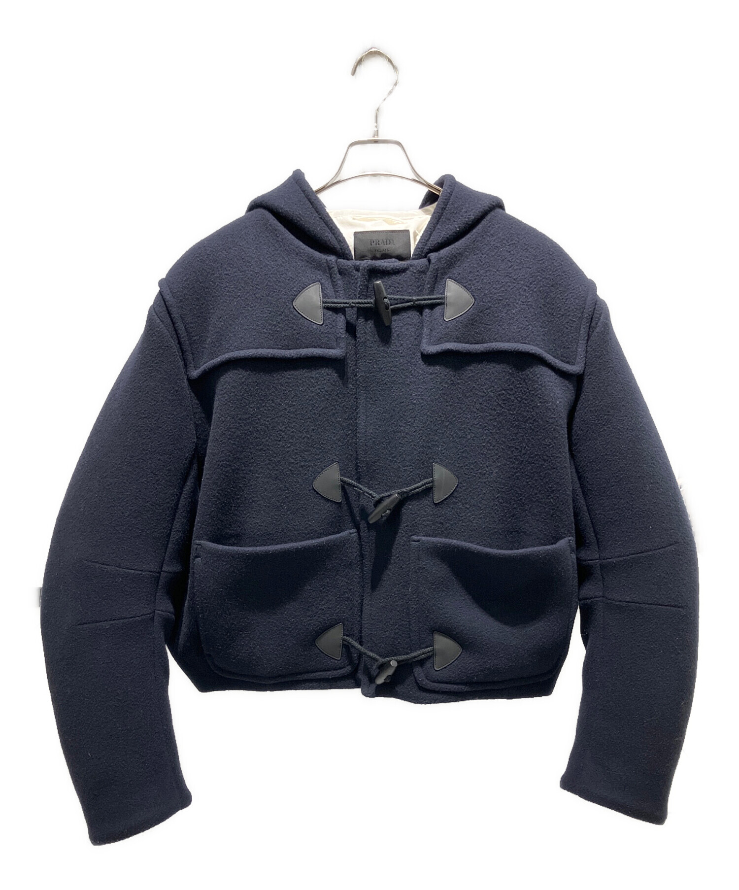 中古・古着通販】PRADA (プラダ) Wool Down Padded Duffle Jacket