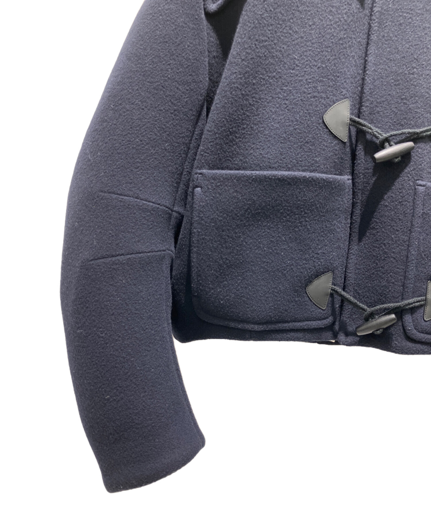 PRADA 2023aw duffle coat navy 48 未使用品 org.jpg