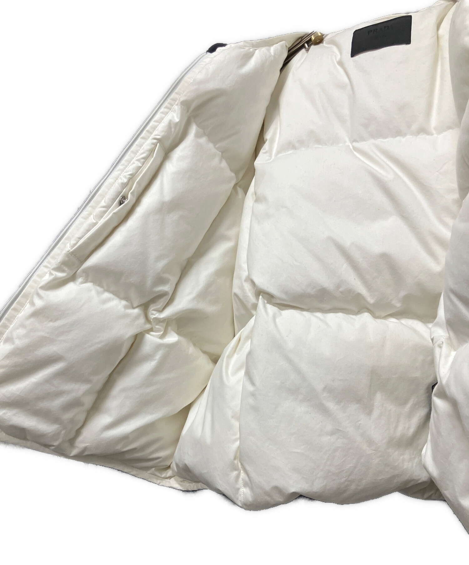 中古・古着通販】PRADA (プラダ) Wool Down Padded Duffle Jacket